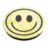 POPSOCKETS PopGrip Tie Dye Smiley Aftageligt Greb m. Standerfunktion