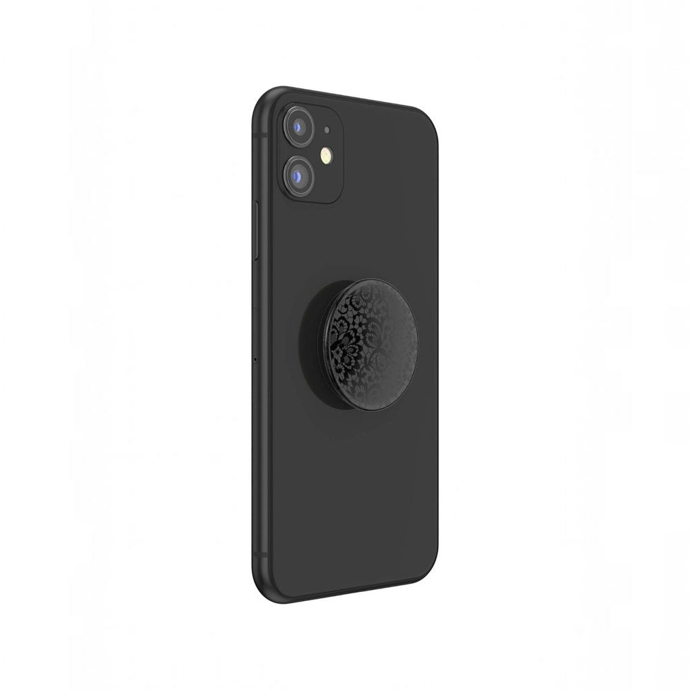 POPSOCKETS PopGrip Aftageligt Greb m. Standerfunktion - Lace Noir