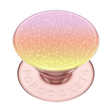 POPSOCKETS PopGrip Aftageligt Greb m. Standerfunktion - Glitter Aura Sunrise