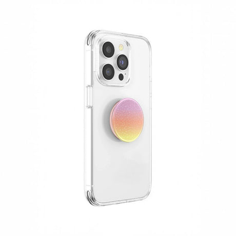 POPSOCKETS PopGrip Aftageligt Greb m. Standerfunktion - Glitter Aura Sunrise