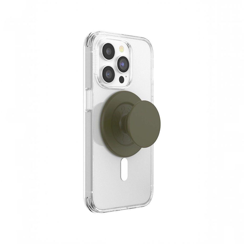POPSOCKETS PopGrip Fatigue MagSafe - Stander & Greb - Grøn