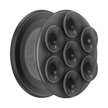 POPSOCKETS PopGrip Translucent Black MagSafe Aftageligt Greb - Sugekopper