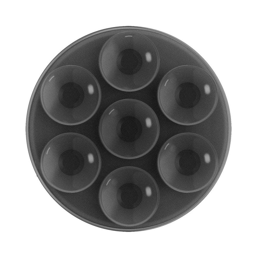 POPSOCKETS PopGrip Translucent Black MagSafe Aftageligt Greb - Sugekopper