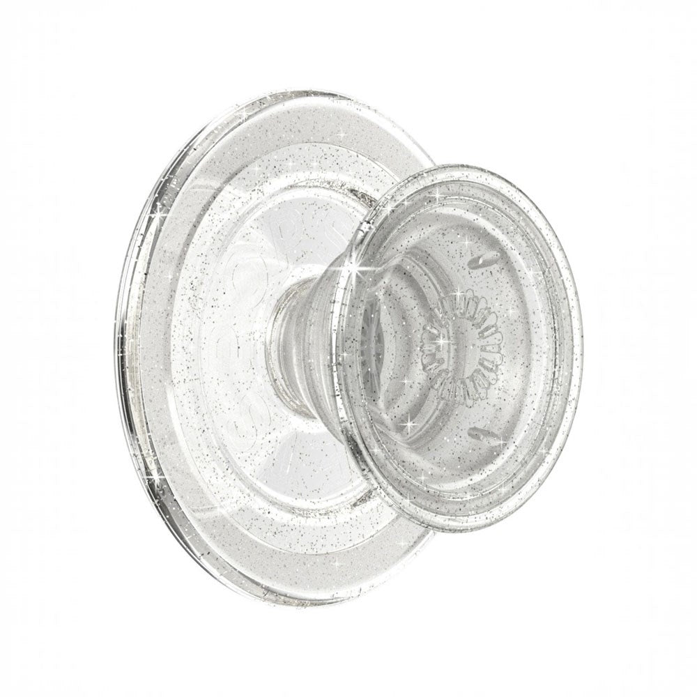 POPSOCKETS PopGrip MagSafe - Stander & Greb - Clear Glitter
