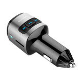 4smarts Media & Assist 2 - Bluetooth FM Transmitter & Biloplader m. USB-C (PD) / USB-A - Sølv