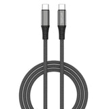 4smarts PremiumCord 100W USB-C til USB-C - 1.5m. - Sort