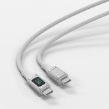 4smarts DigitCord 100W USB-C til USB-C Kabel (PD) - 1.5m. - Hvid