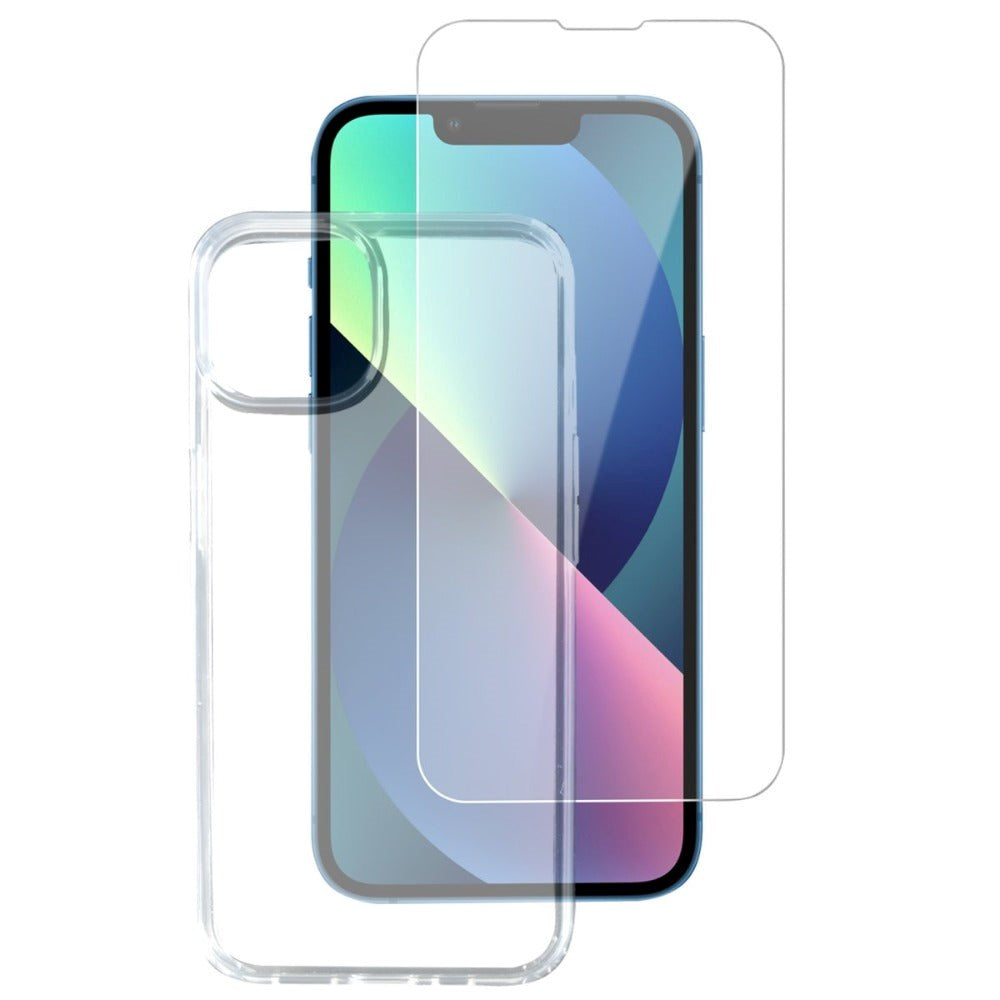 iPhone 13 Pro 4smarts Second Glass X-Pro 360° Protection Sæt (Case + Hærdet Glas)