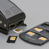 4smarts SIM Adapter - 3 stk - Sort