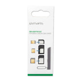 4smarts SIM Adapter - 3 stk - Sort