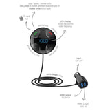 4smarts DashRemote Bluetooth FM Transmitter m. Håndfri Telefoni - Sort