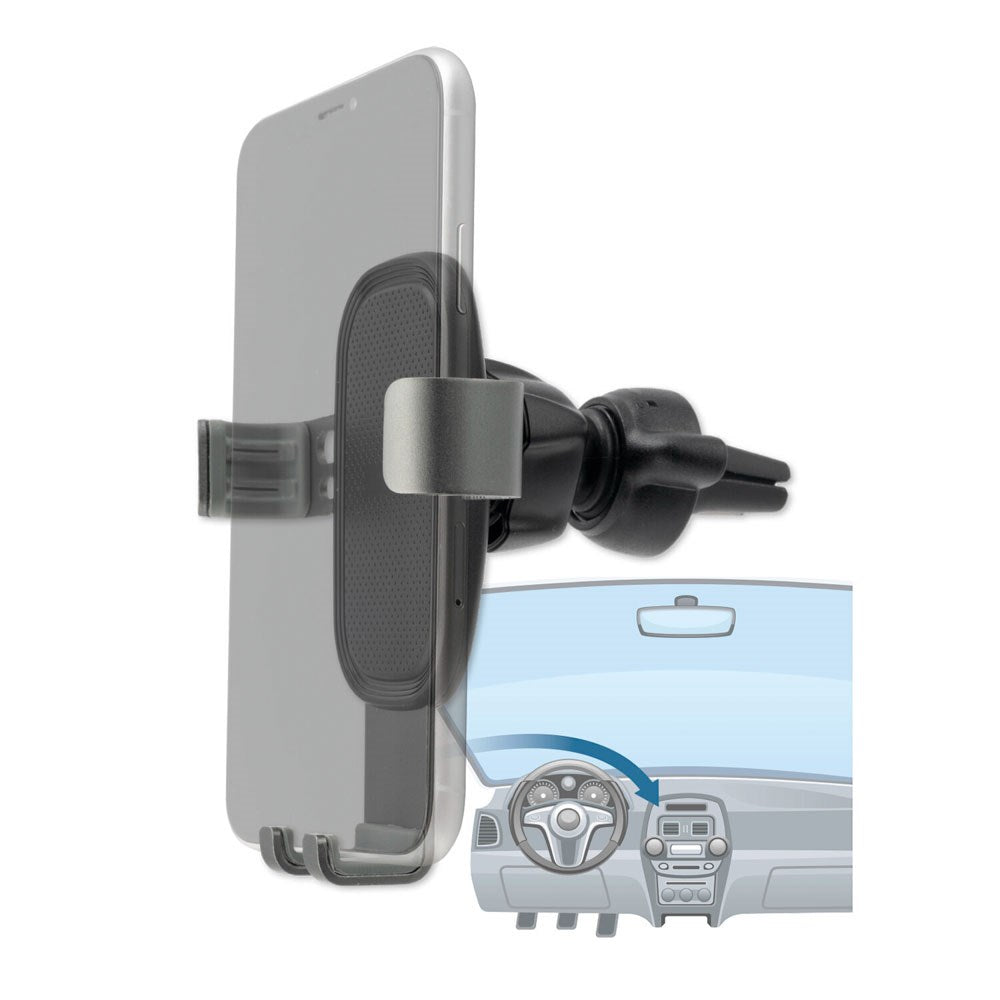 4smarts Grabber 2.0 Mobilholder - Bilens Ventilation - Sort