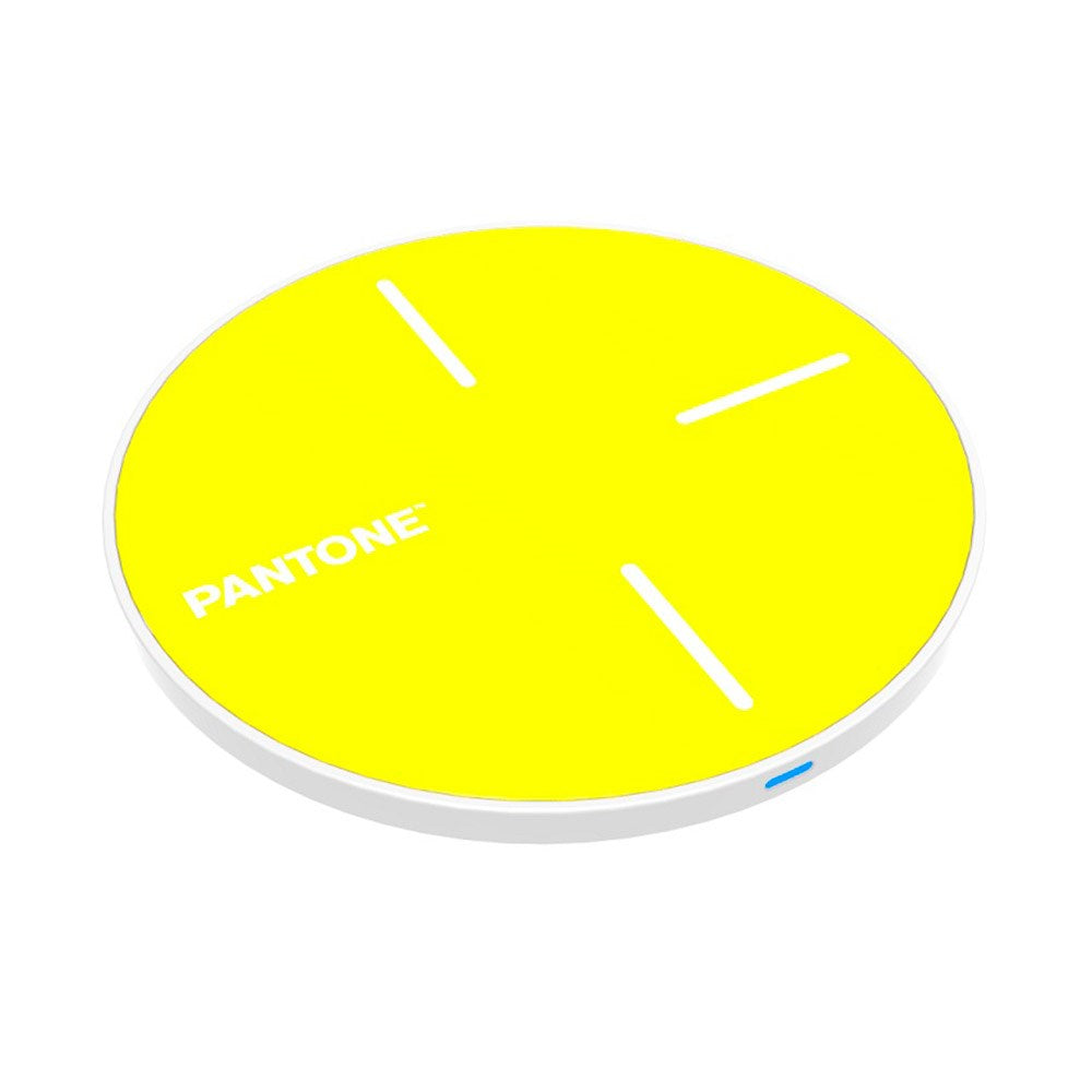 Pantone Single Trådløs Oplader 15W - Gul