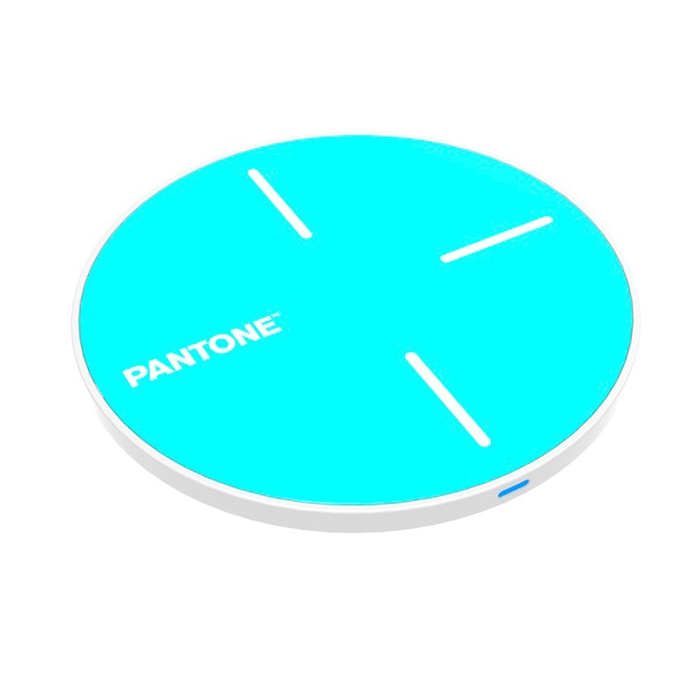 Pantone Single Trådløs Oplader 15W - Turkis