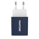 Pantone Vægoplader 10W m. USB-A - Navy