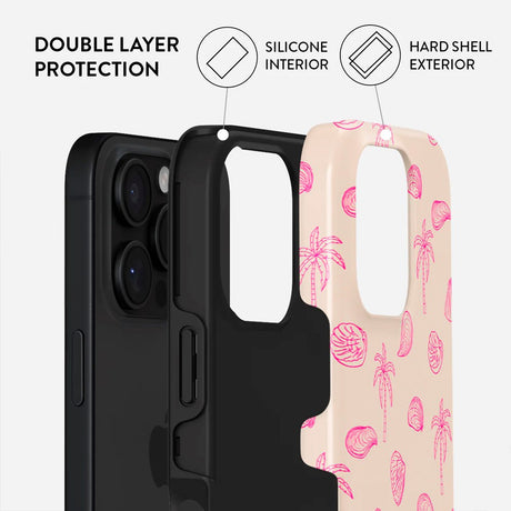 Burga iPhone 16 Pro Max Tough Fashion Cover - Beach Please