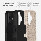 Burga iPhone 16 Plus Tough Fashion Cover - Wild Terrain