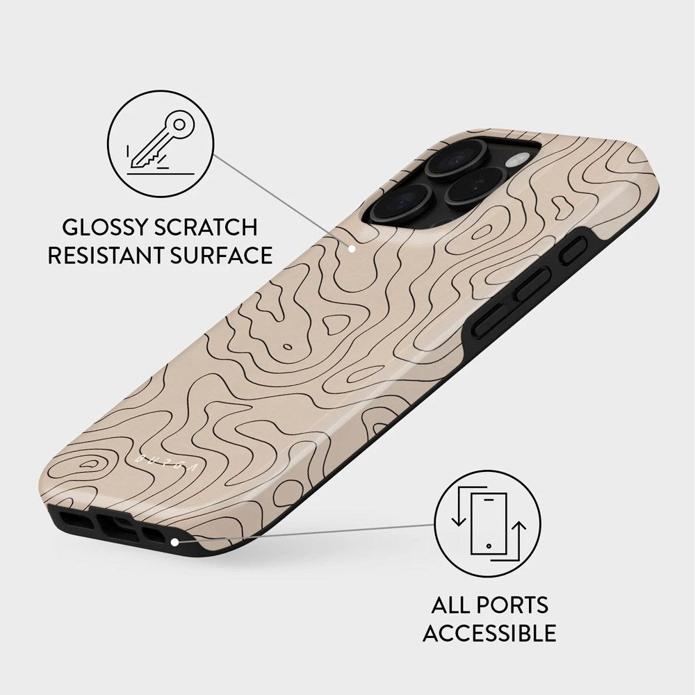 Burga iPhone 16 Pro Max Tough Fashion Cover - Wild Terrain