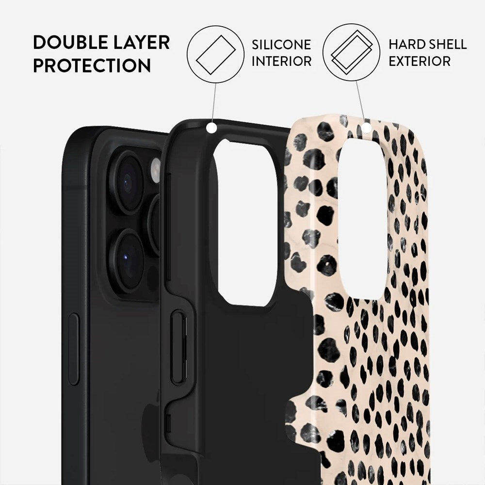 Burga iPhone 16 Pro Max Tough Fashion Cover - Almond Latte