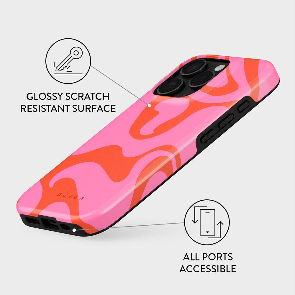 iPhone 16 Pro Burga Tough Fashion Cover - Ride the Wave