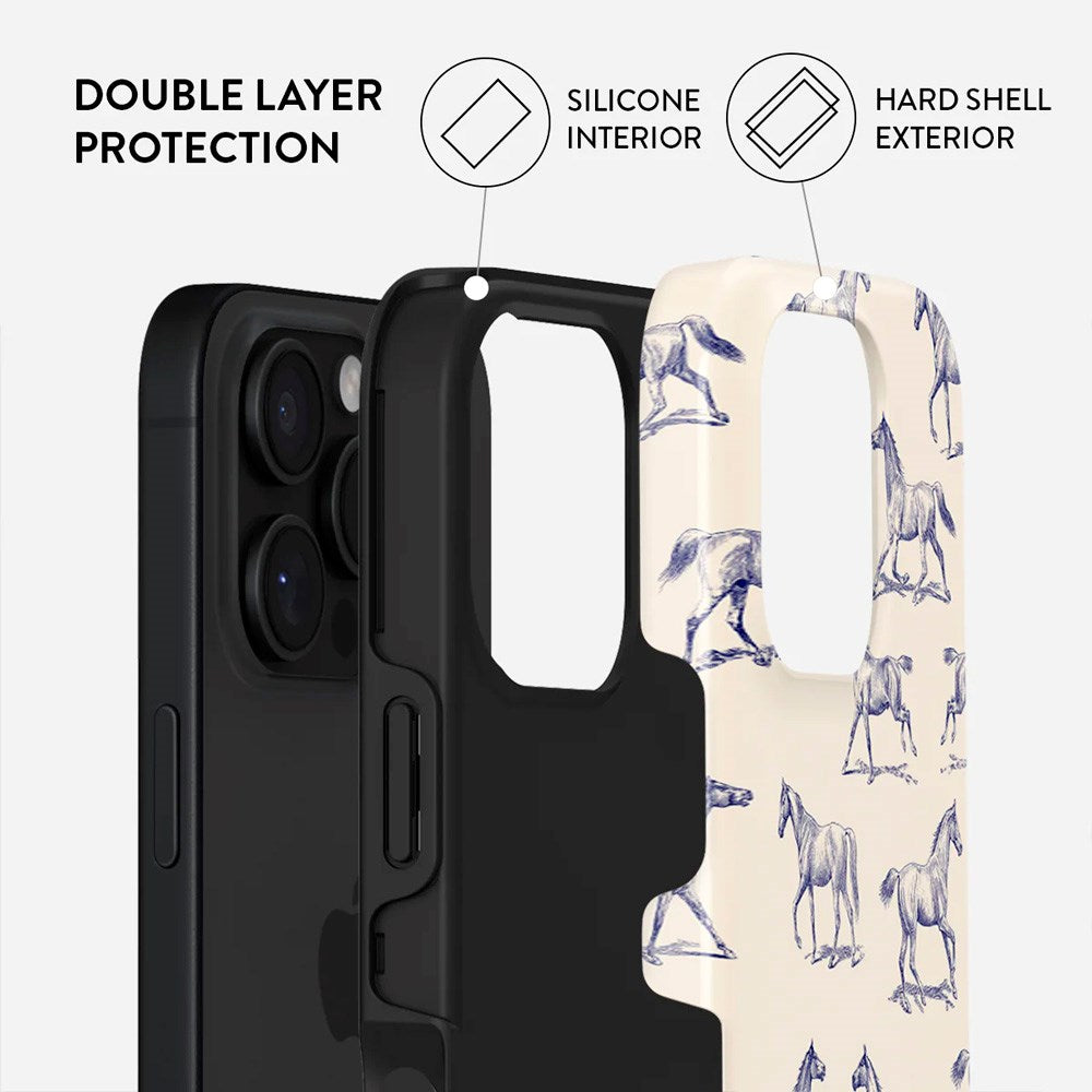 Burga iPhone 16 Pro Max Tough Fashion Cover - Derby Race