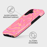 Burga iPhone 16 Tough Fashion Cover - Popsicle