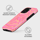 Burga iPhone 16 Pro Max Tough Fashion Cover -  Popsicle