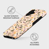 Burga iPhone 16 Tough Fashion Cover - Sunday Brunch