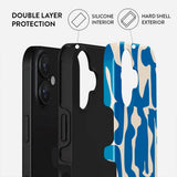 Burga iPhone 16 Tough Fashion Cover - MagSafe Kompatibel - Mirage