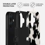 Burga iPhone 16 Plus Tough Fashion Cover -  Achromatic