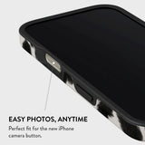 Burga iPhone 16 Pro Tough Fashion Cover - MagSafe Kompatibel - Achromatic