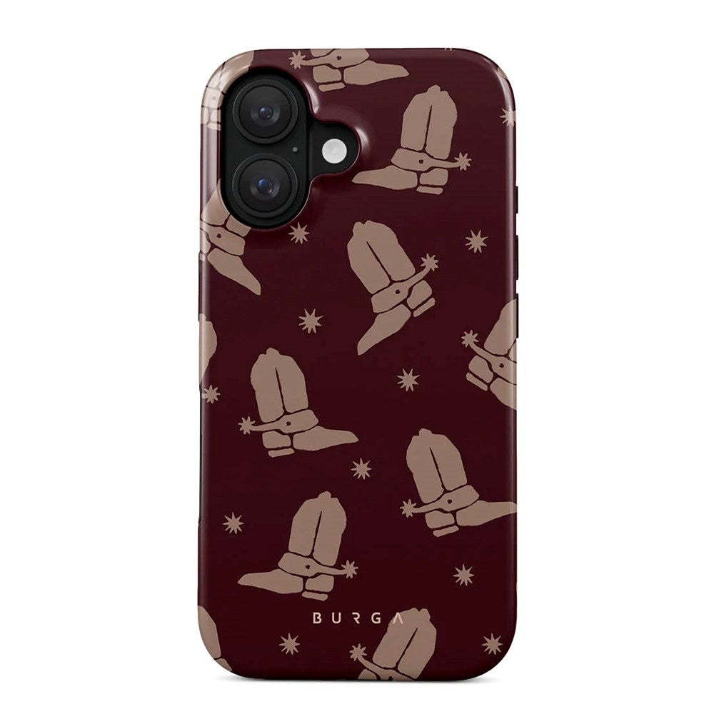 Burga iPhone 16 Tough Fashion Case - Howdy