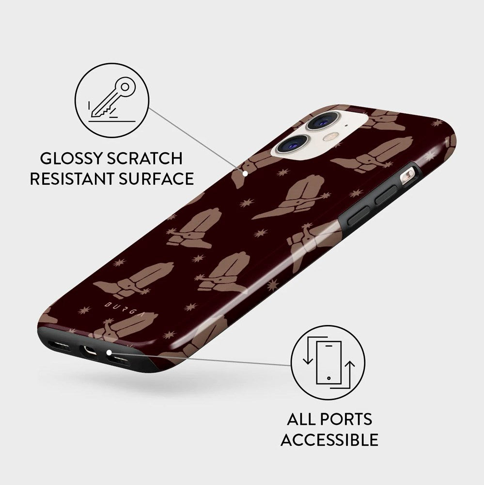 Burga iPhone 11 Tough Fashion Case - Howdy