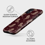 Burga iPhone 12 / 12 Pro Tough Fashion Case - Howdy