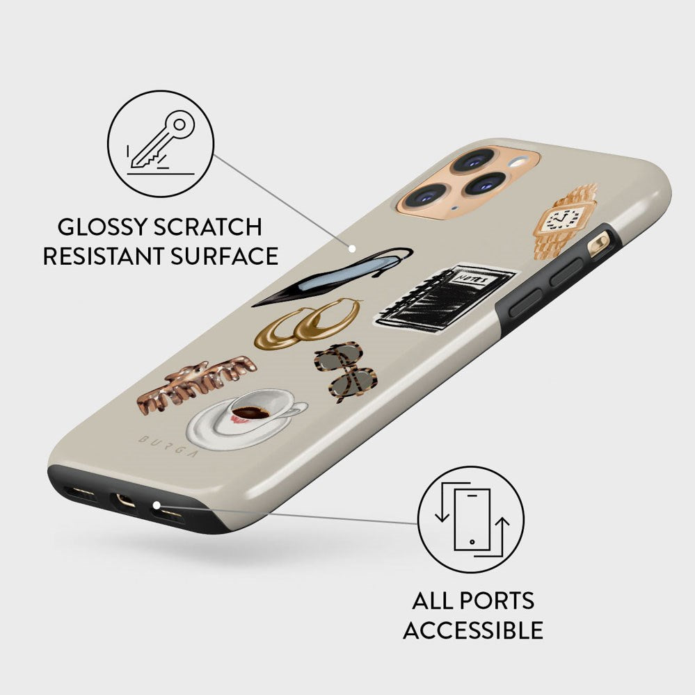 Burga iPhone 11 Pro Tough Fashion Cover - Boss Babe