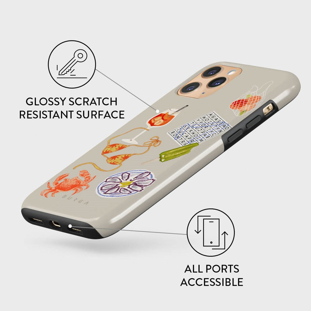 Burga iPhone 11 Pro Tough Fashion Cover - Seaside Muse
