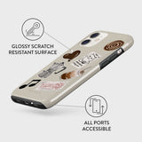 Burga iPhone 11 Tough Fashion Cover - Oat Milk Please