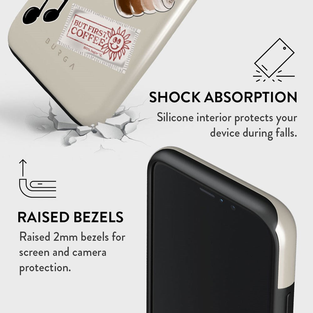 Burga iPhone 11 Pro Tough Fashion Cover - Oat Milk Please