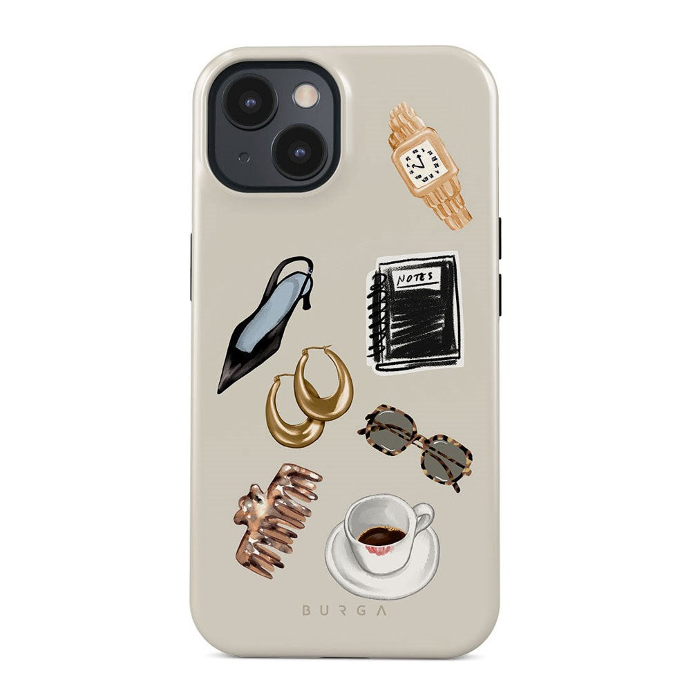 Burga iPhone 14 Tough Fashion Cover - Boss Babe