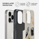 Burga iPhone 14 Pro Tough Fashion Cover - Boss Babe