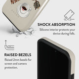 Burga iPhone 14 Pro Tough Fashion Cover - Boss Babe