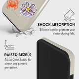 Burga iPhone 15 Tough Fashion Cover - Seaside Muse