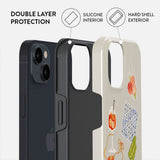 Burga iPhone 14 Tough Fashion Cover - Seaside Muse