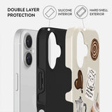 Burga iPhone 16 Tough Fashion Cover - Oat Milk Please