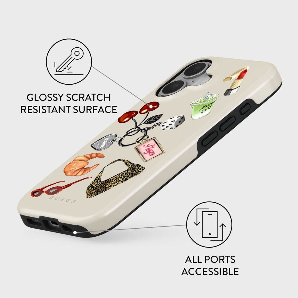 Burga iPhone 16 Tough Fashion Cover - It Girl