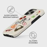 Burga iPhone 16 Pro Tough Fashion Cover - It Girl