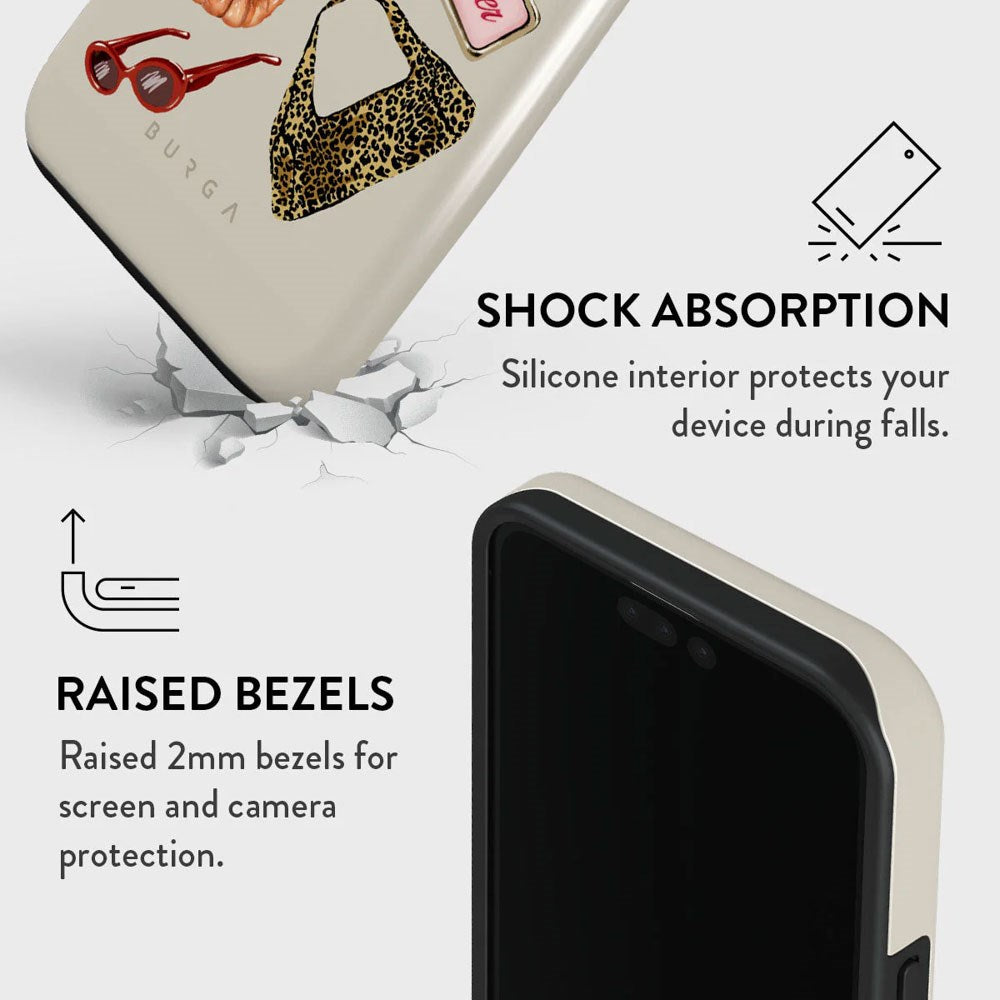 Burga iPhone 15 Pro Tough Fashion Cover - It Girl