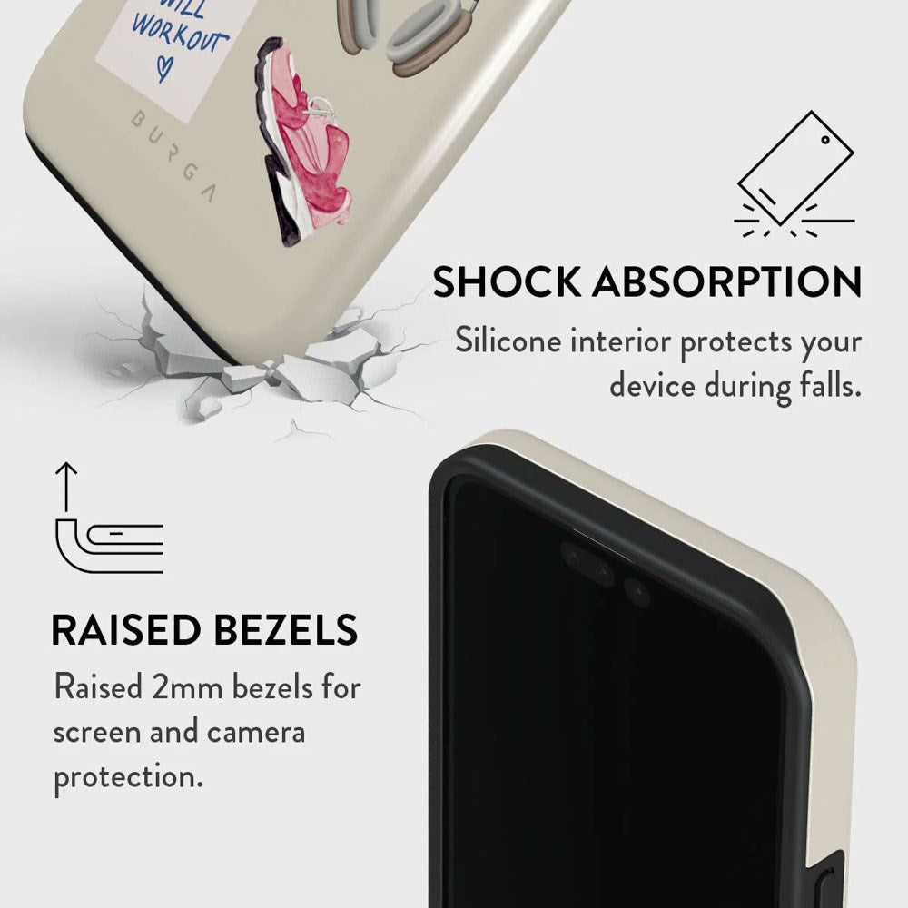 Burga iPhone 15 Pro Tough Fashion Cover - 5AM Club