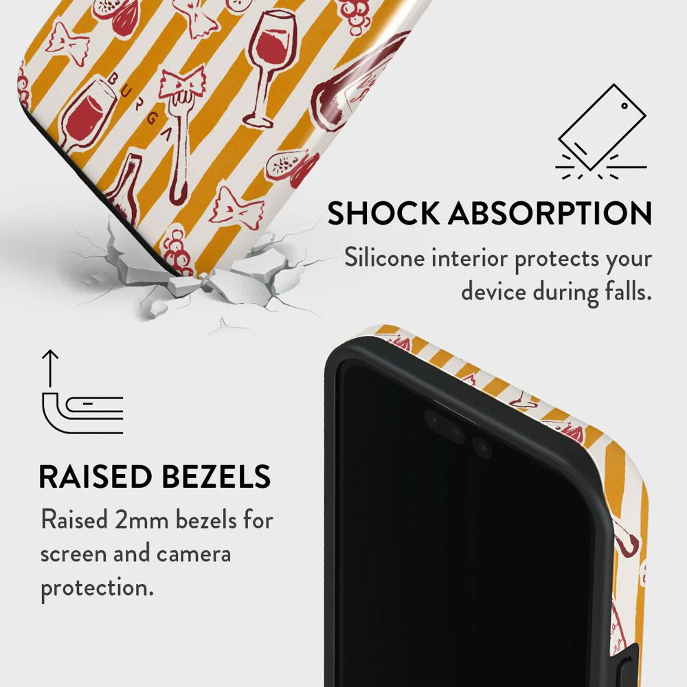 Burga iPhone 15 Pro Tough Fashion Cover - Buona Sera