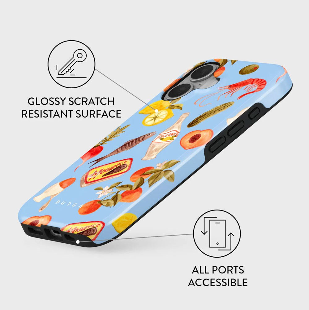 Burga iPhone 16 Tough Fashion Cover - Al Fresco
